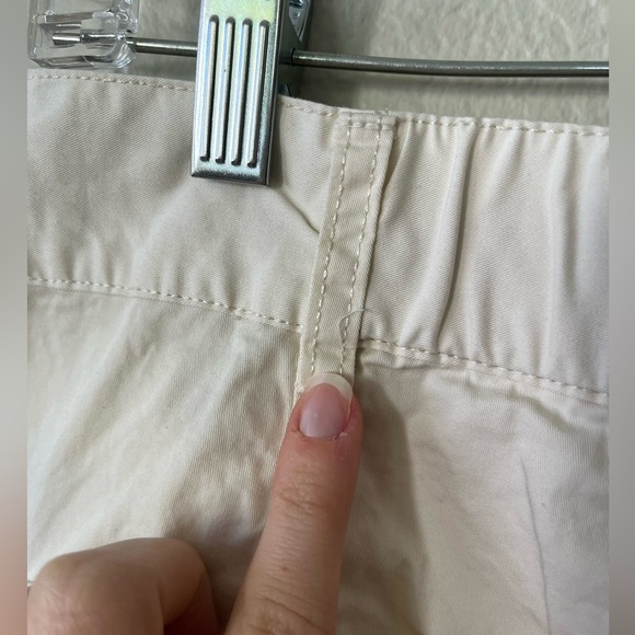 Urban Outfitters BDG Off White Cotton Cargo Pants Wide Leg Women's Size 2 - Picture 11 of 16